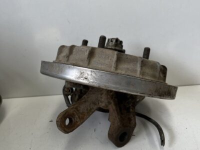 Knuckle & Brake Drum Assembly - Left - 2WD